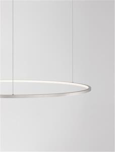 Nova Luce Závěsné LED svítidlo TARQUIN, 58W 3000K stmívatelné Barva: Bílá