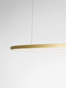 Nova Luce Závěsné LED svítidlo TARQUIN, 58W 3000K stmívatelné Barva: Zlatá