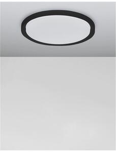 Nova Luce Stropní LED svítidlo TROY, 50W 3000K stmívatelné Barva: Černá