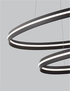 Nova Luce Závěsné LED svítidlo TORRENTE, nastavitelné 55W 3000K stmívatelné