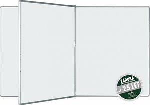 Magnetická tabule se středním křídlem PIVOT KB 200 x 120 cm - PIVOT KB 200/120