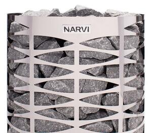 Narvi saunová kamna elektrická NS Mini 3,6kW, Steel
