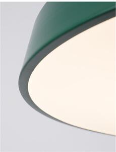 Nova Luce Závěsné LED svítidlo VETRO, 41W 3000K Barva: Zelená