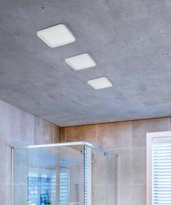 AZZ AZ2837 LED Stropní zápustné bodové svítidlo Azzardo Slim 15 Square 3000K IP44 white AZ2837 12W 1000lm 3000K IP44 14,5cm čtvercové bílé - AZZARDO