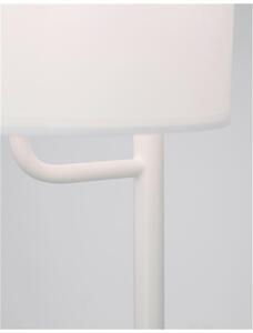 Nova Luce Stojací lampa YAMA, vypínač na těle E27 1x12W Barva: Bílá