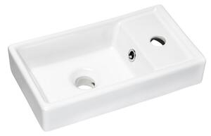 Keramické umyvadlo VEDEA 40 cm, bílá