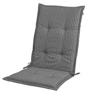 LIVARNO home Sada potahů na židli / křeslo Sevilla, 113 x 50 x 7 cm, 4dílná, tmavě šedá / šedá (800006149)