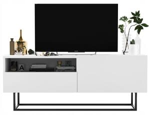 TV stolek Loft Industrial, komoda pod TV, rám 120 cm