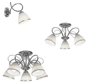 Brilagi - Nástěnná lampa FRED 1xE27/60W/230V lesklý chrom