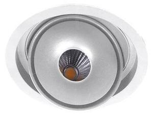 AZZ AZ3471 LED Zápustné bodové svítidlo Azzardo Boston 1 Round white AZ3471 10W 810lm 3000K IP20 12cm kulaté bílé stmívatelné - AZZARDO