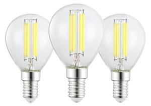 SADA 3x LED Žárovka VINTAGE P45 E14/2,2W/230V 2700K - Eglo 110441