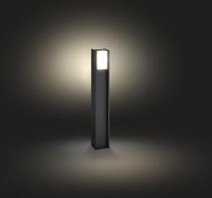 PH 16474/93/P0 Hue White venkovní sloupkové svítidlo Philips Turaco 16474/93/P0 antracitové, 2700K, 80cm - PHILIPS HUE (915003761602)