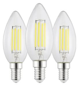 SADA 3x LED Žárovka VINTAGE C35 E14/2,2W/230V 2700K - Eglo 110439