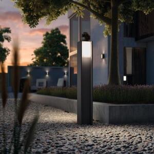 PH 16474/93/P0 Hue White venkovní sloupkové svítidlo Philips Turaco 16474/93/P0 antracitové, 2700K, 80cm - PHILIPS HUE (915003761602)