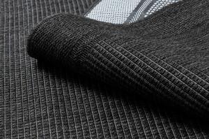 Kusový koberec Duhra černý 60x200cm