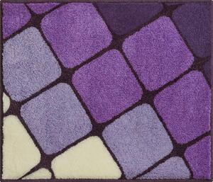 GRUND SHANGA - Koupelnová předložka fialová Rozměr: 50x60 cm