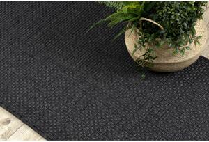 Kusový koberec Dobela černý atyp 60x250cm