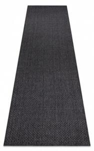 Kusový koberec Decra černý atyp 60x200cm