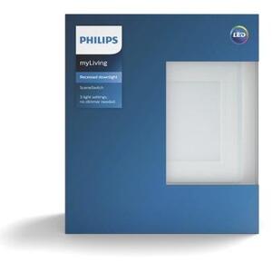 PH 59832/31/P1 LED Bodové zápustné svítidlo Philips Hadron 59832/31/P1 bílé 3000K 14cm - PHILIPS (915005508001)