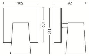 PH 50571/31/PN Bodové svítidlo Philips Paisley 50571/31/PN bílé 1x max.5,5W - PHILIPS (915005529101)