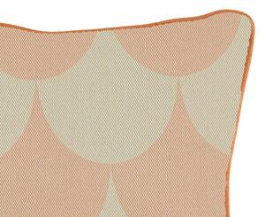 Nobodinoz Polštářek Joe - Pink scales, 100% bavlna, 19x19 cm