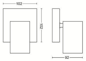 PH 50591/30/PN Bodové svítidlo Philips Kosipo 50591/30/PN černé 1x max.10W - PHILIPS (915005531701)