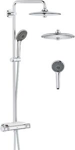 Grohe Vitalio Joy sprchová sada na stěnu s termostatem s dešťovou sprchou StarLight Chrome 26403002