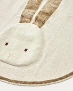 Kave home Dětský bavlněný koberec - Zajíc