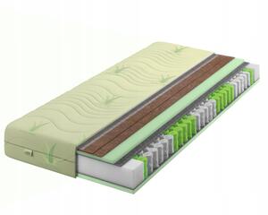 Matrace 180x200 s taštičkovými Aloe 2x Coconut H3 / H5 velmi tvrdá