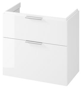 Cersanit City, umyvadlová skříňka 80x45x72 cm, bílá lesklá, S584-018-DSM