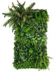 Vertikální zahrada z umělých rostlin STUDIOGREEN model 6, 50x100cm
