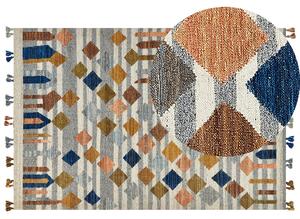 Kelimový koberec 200 x 300 cm vícebarevný KASAKH