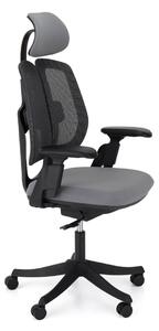 Ergonomická kancelářská židle Liftor Active, šedá (textil + síťovina)
