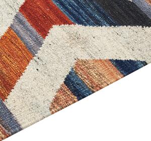 Kelimový koberec 80 x 300 cm vícebarevný MRGASHAT