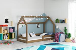 BMS Group Dětská postel Domek 1 160x80 Bílá (postel ve tvaru domečku)