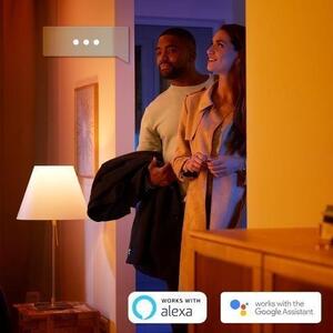 PH 8718699703448 Hue LED Pásek White and Color Ambiance 1m Lightstrips plus Philips BT 8718699703448 11W 800lm 2000-6500K RGB, bílý s konektorem a Bluetooth - PHILIPS (929002269201)