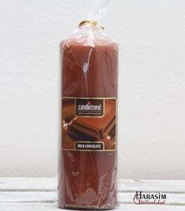 Svíčka válec Milk Chocolate 16,5 cm