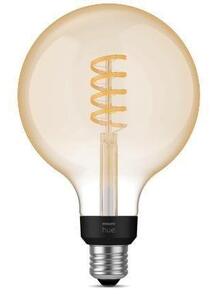 PH 8719514301542 Hue Bluetooth LED White Ambiance filamentová žárovka Philips 8719514301542 E27 G125 7W 550lm 2200-4500K černá, stmívatelná - PHILIPS (929002478101)