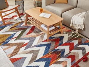 Vlněný kelimový koberec 160 x 230 cm vícebarevný KANAKERAVAN