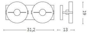 ILUX 200248 GLIM PL2 NERO - IDEALLUX