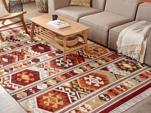 Vlněný kelimový koberec 200 x 300 cm vícebarevný AYGAVAN