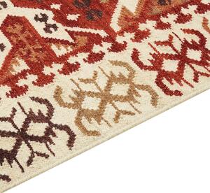 Vlněný kelimový koberec 160 x 230 cm vícebarevný VOSKEVAZ