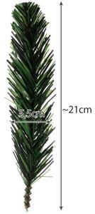 Ruhhy 22512 Umělé smrkové větvičky 21 cm, 40 ks