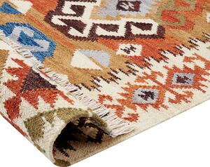 Vlněný kelimový koberec 200 x 300 cm vícebarevný VOSKETAP