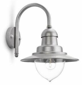 PH 01652/52/PN Raindrop SVÍTIDLO VENKOVNÍ NÁSTĚNNÉ E27 max. 60W, IP44, hliník - PHILIPS (915005693501)