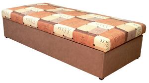 Jednolůžková postel (válenda) 90 cm Pennie (s molitanovou matrací). 774138