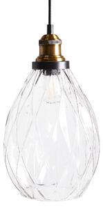 Závěsná lampa COOSA Sklo Průhledná