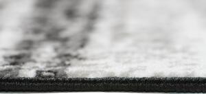 Chemex Kusový koberec Maya - abstrakt 3 - černý/bílý Rozměr koberce: 80x150 cm