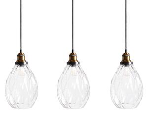 Závěsná lampa COOSA Sklo Průhledná