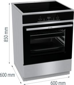 Sporák GORENJE GEITS6E71PBG (A)
